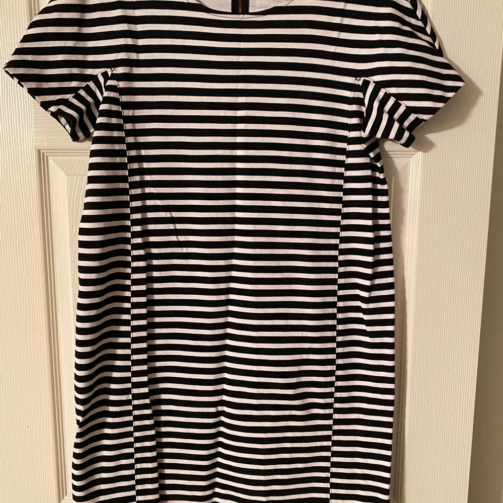 J Crew Striped Dress - Picture 2 of 3